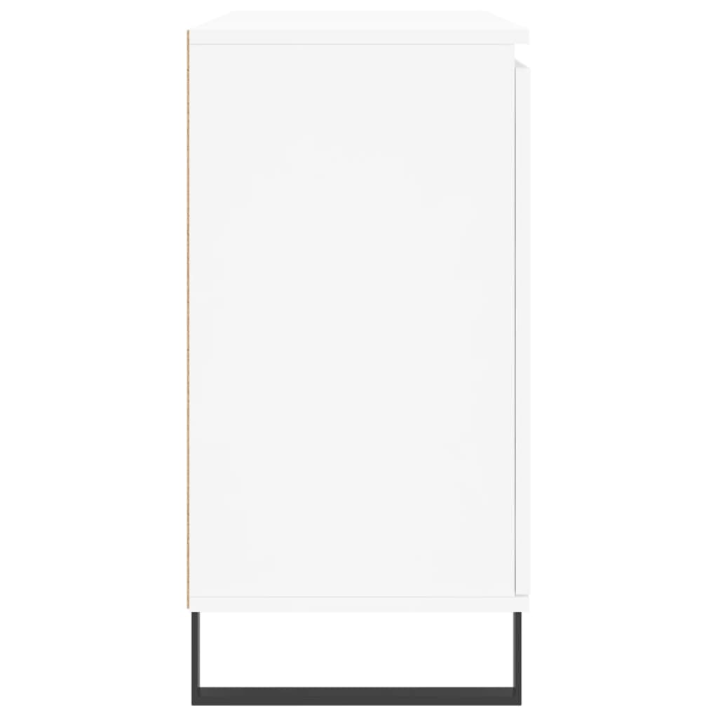 Dressoir 104X35X70 Cm Bewerkt Hout Wit