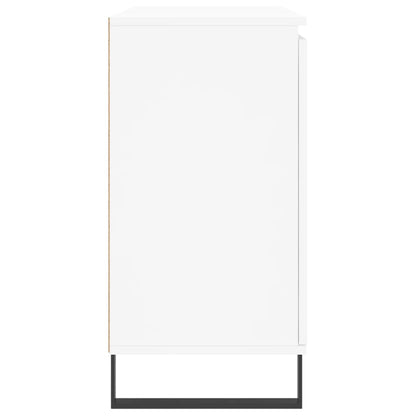 Dressoir 104X35X70 Cm Bewerkt Hout Wit