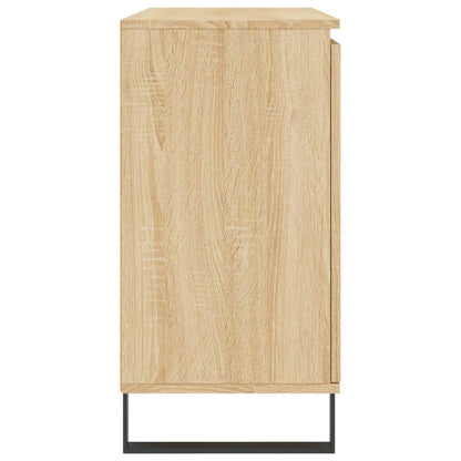 Dressoir 104X35X70 Cm Bewerkt Hout Sonoma Eikenkleurig