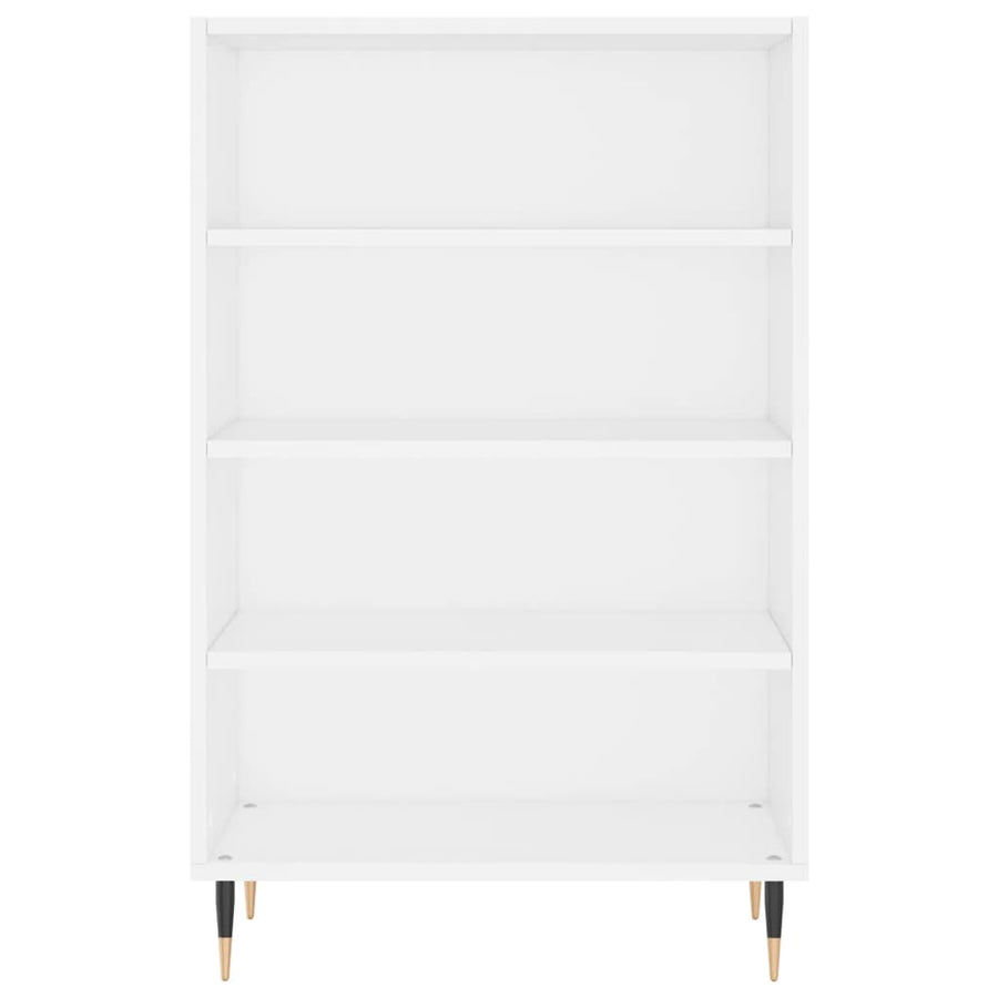 Hoge Kast 57X35X90 Cm Bewerkt Hout Wit