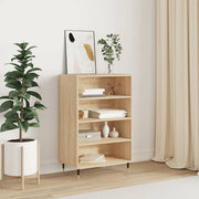 Hoge kast 57x35x90 cm bewerkt hout sonoma eiken