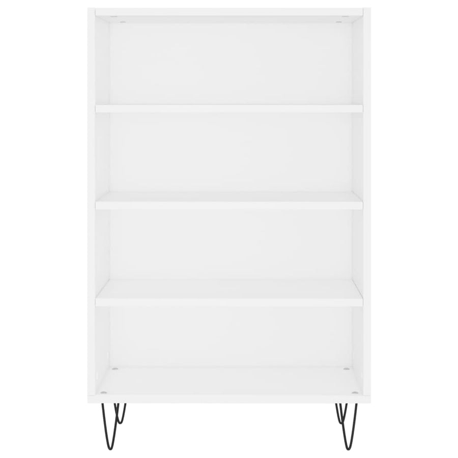 Hoge Kast 57X35X90 Cm Bewerkt Hout Wit