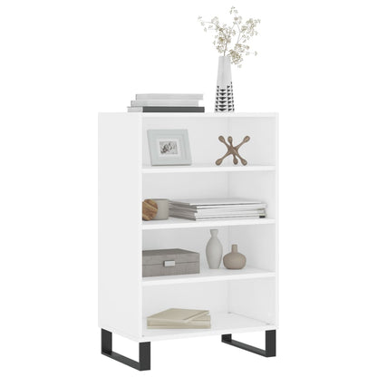 Hoge Kast 57X35X90 Cm Bewerkt Hout Wit
