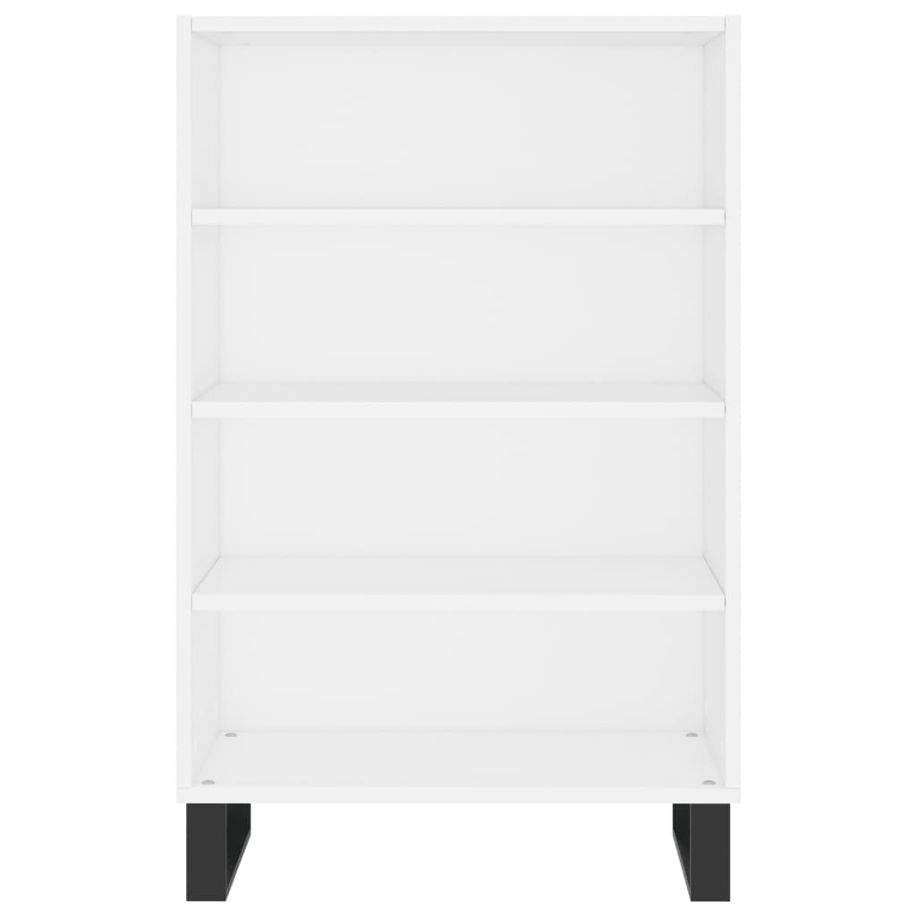 Hoge Kast 57X35X90 Cm Bewerkt Hout Wit