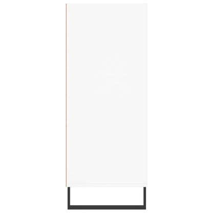 Hoge Kast 57X35X90 Cm Bewerkt Hout Wit