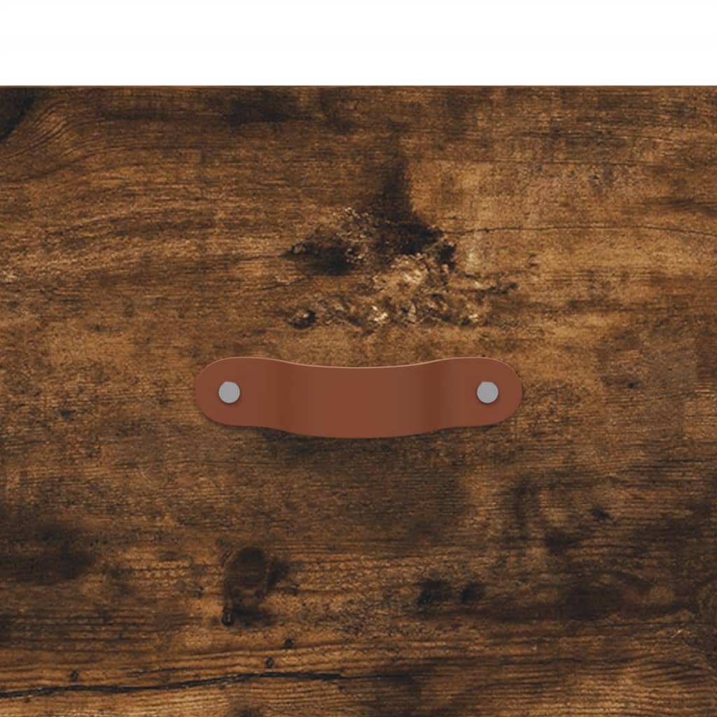 Nachtkastjes 2 St 40X35X47,5 Cm Bewerkt Hout Gerookt Eikenkleur