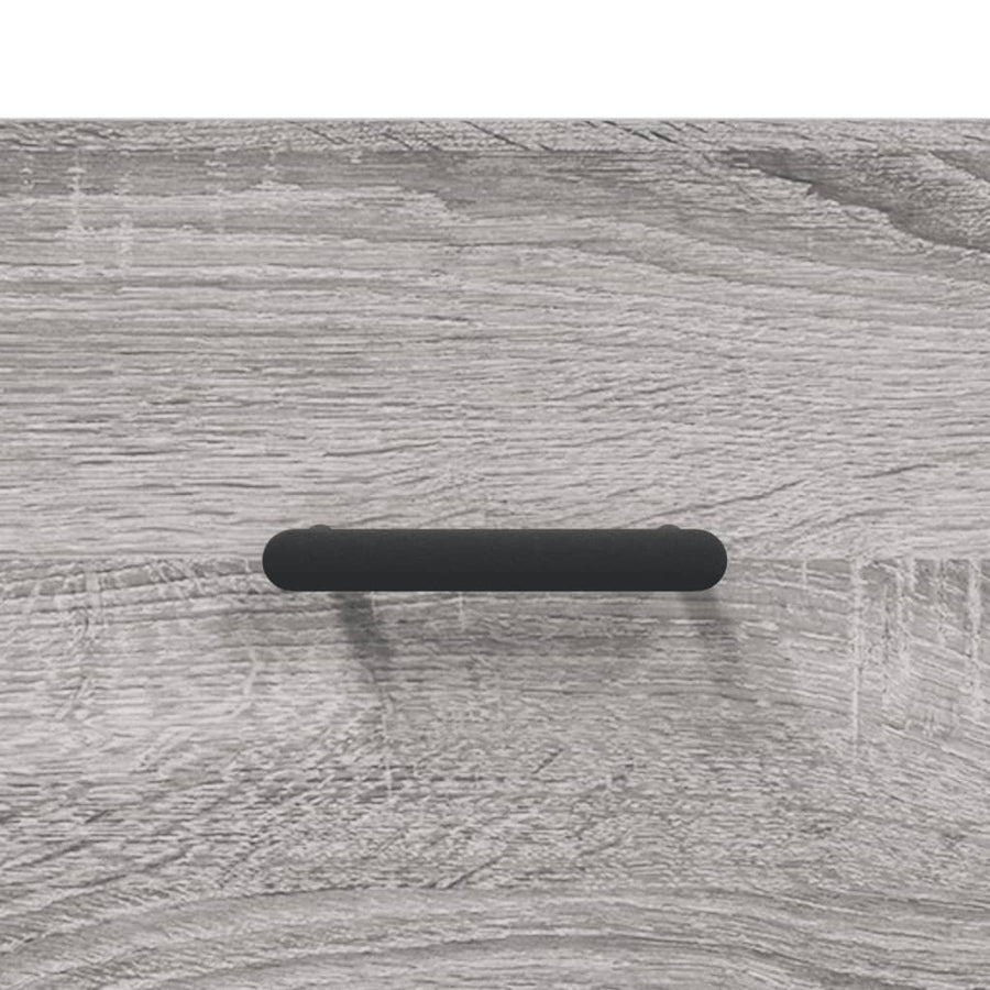 Nachtkastjes 2 St 40X35X47,5 Cm Bewerkt Hout Grijs Sonoma Eiken