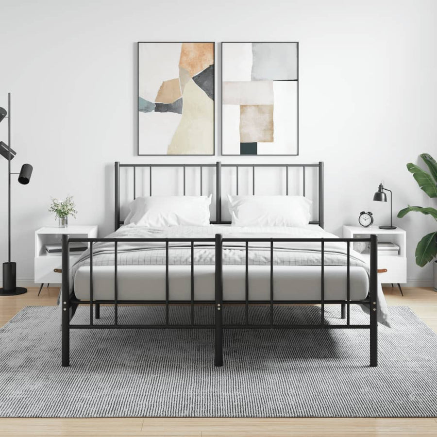 Nachtkastjes 40X35X47,5 Cm Bewerkt Hout 2 Hoogglans wit