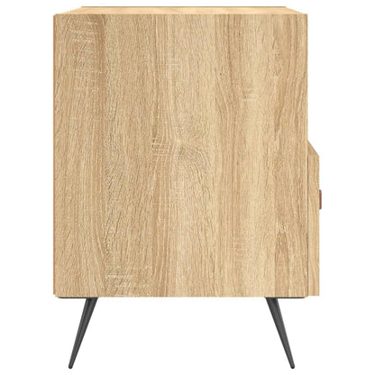 Nachtkastjes 40X35X47,5 Cm Bewerkt Hout Kleur 2 Sonoma eiken