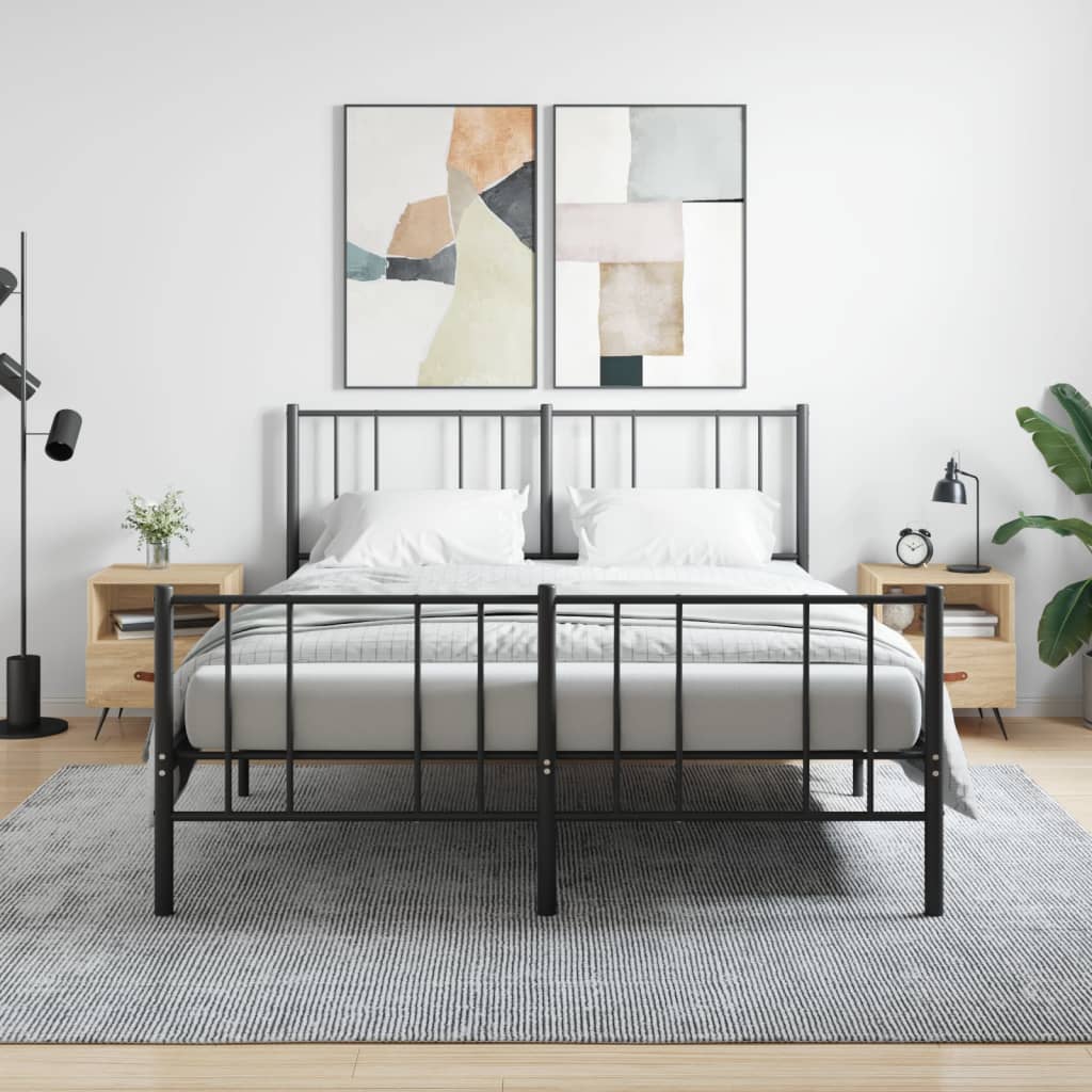Nachtkastjes 40X35X47,5 Cm Bewerkt Hout Kleur 2 Sonoma eiken