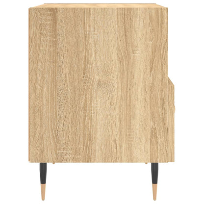 Nachtkastjes 40X35X47,5 Cm Bewerkt Hout Kleur 2 Sonoma eiken
