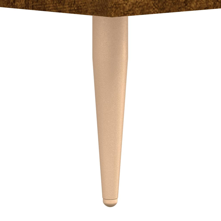 Nachtkastjes 40X35X47,5 Cm Bewerkt Hout Kleur 2 Gerookt eiken