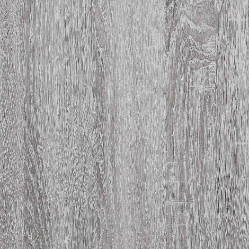 Nachtkastjes 2 st 40x35x47,5 cm bewerkt hout grijs sonoma eiken