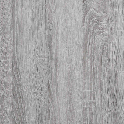 Nachtkastjes 2 st 40x35x47,5 cm bewerkt hout grijs sonoma eiken