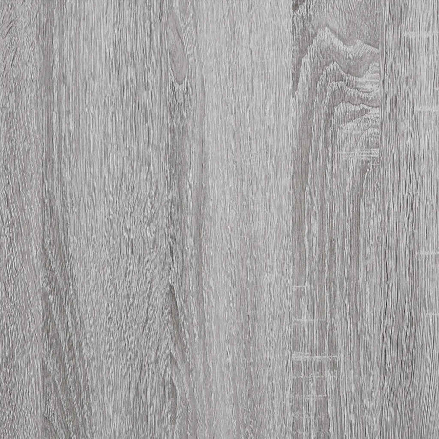 Nachtkastjes 2 st 40x35x47,5 cm bewerkt hout grijs sonoma eiken