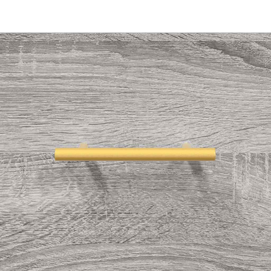 Nachtkastjes 2 st 40x35x47,5 cm bewerkt hout grijs sonoma eiken