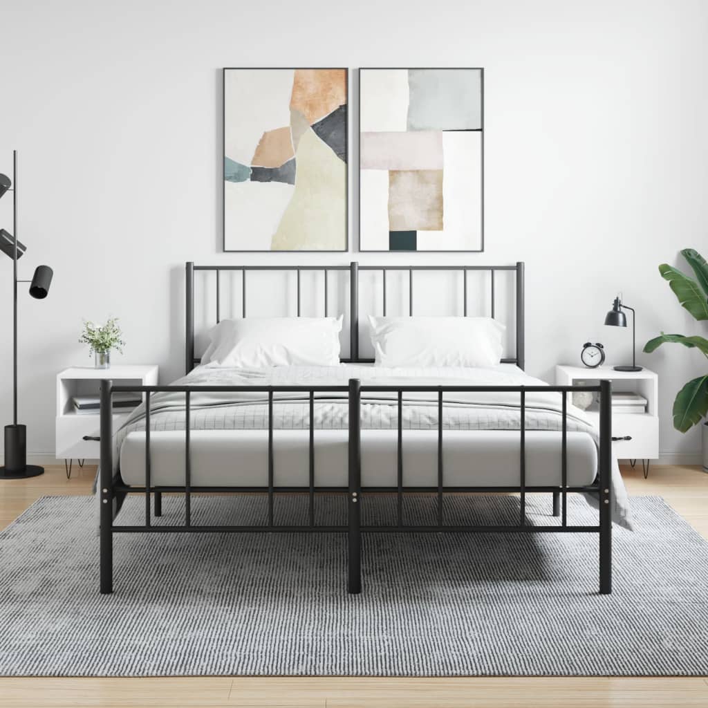 Nachtkastjes 40X35X47,5 Cm Bewerkt Hout 2 Wit