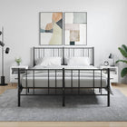 Bedside tables 2 pcs 40x35x47.5 cm engineered wood high gloss white