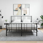 Bedside tables 2 pcs 40x35x47.5 cm engineered wood white
