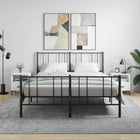 Bedside tables 2 pcs 40x35x47.5 cm engineered wood high gloss white