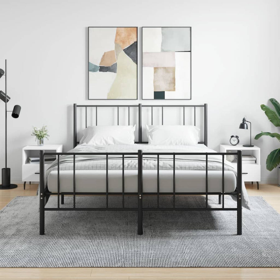Nachtkastjes 40X35X47,5 Cm Bewerkt Hout 2 Wit