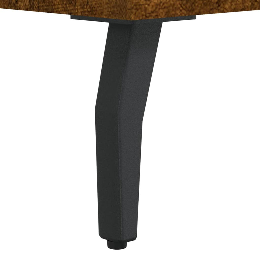 Nachtkastjes 40X35X47,5 Cm Bewerkt Hout Kleur 2 Gerookt eiken