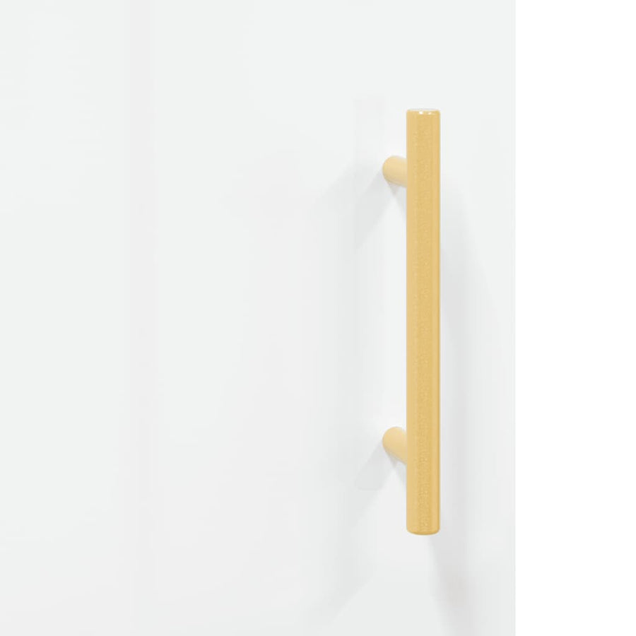 Nachtkastjes 40X40X50 Cm Bewerkt Hout 2 Hoogglans wit