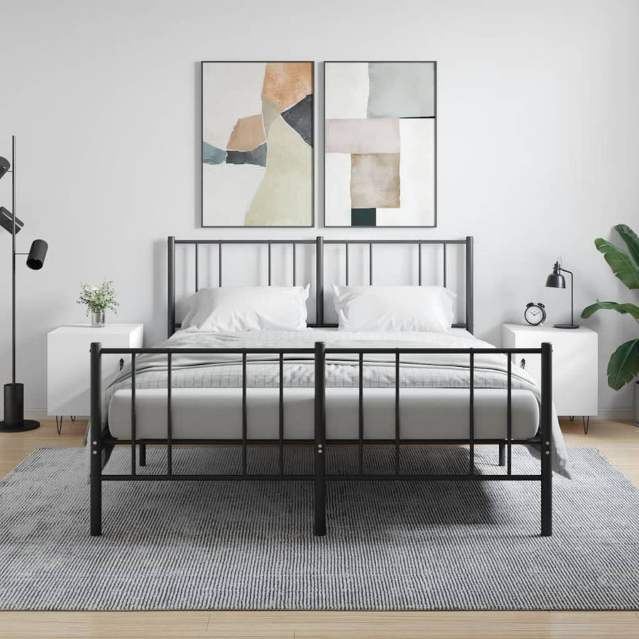 Nachtkastjes 40X40X50 Cm Bewerkt Hout 2 Wit