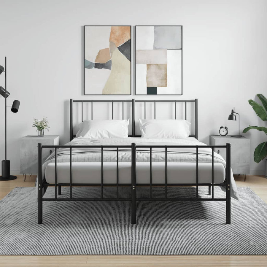 Nachtkastjes 40X40X50 Cm Bewerkt Hout 2 Betongrijs