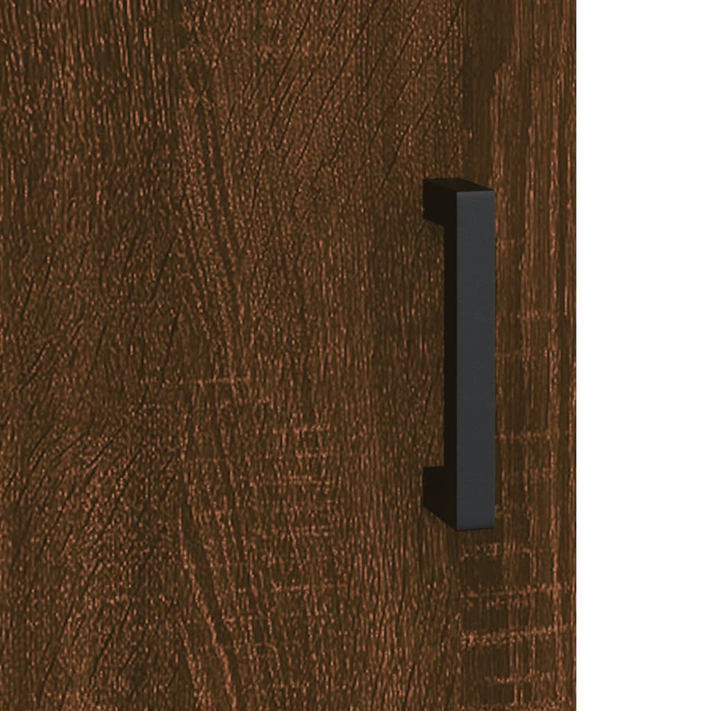 Nachtkastjes 40X40X50 Cm Bewerkt Hout Bruin Eikenkleur 2 Bruineiken