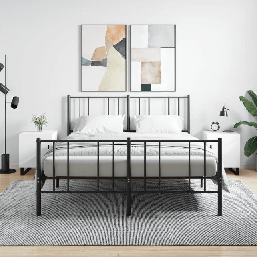 Nachtkastjes 2 St 40X40X50 Cm Bewerkt Hout Wit
