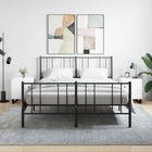 Bedside tables 2 pcs 40x40x50 cm engineered wood high gloss white