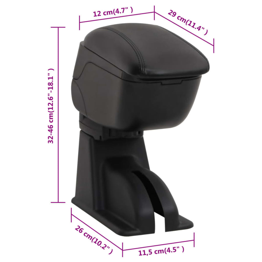 Armsteun 2X29X(32-46) Cm Abs Zwart lada kalina i ii (2012-2018) lada granta (2012-2018)