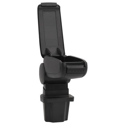 Armsteun 13,5X32,5X(31-46,5) Cm Abs Zwart hyundai accent (2006-2009)