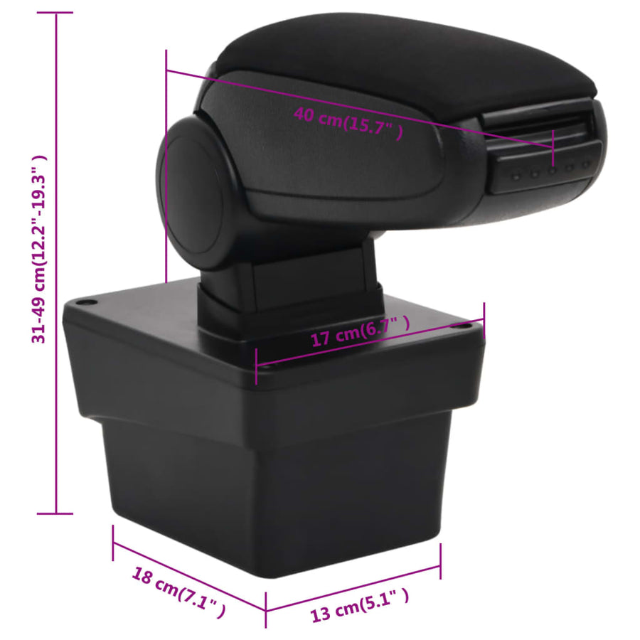 Armsteun 7X40X(3-49) Cm Abs Zwart skoda octavia (after 2014)