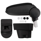 Armsteun auto 12x36x(33,5-48) cm ABS zwart