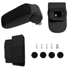 Armrest 12x37x(31-48) cm ABS black