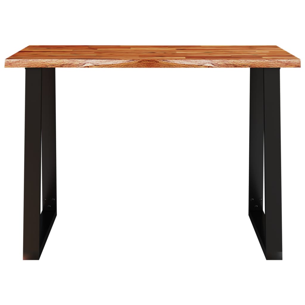 Eettafel Met Natuurlijke Rand Massief Acaciahout 110 x 70 x 75 cm