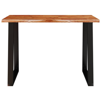 Eettafel Met Natuurlijke Rand Massief Acaciahout 110 x 70 x 75 cm