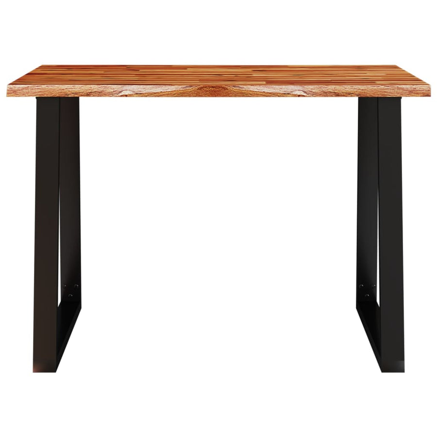 Eettafel Met Natuurlijke Rand Massief Acaciahout 110 x 70 x 75 cm