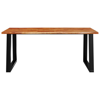 Eettafel Met Natuurlijke Rand Massief Acaciahout 180 x 90 x 75 cm