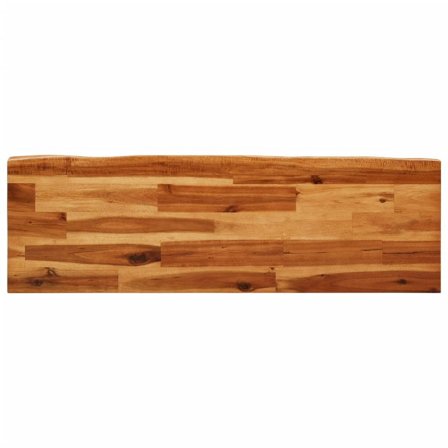 Bankje Met Natuurlijke Rand 110 Cm Massief Acaciahout