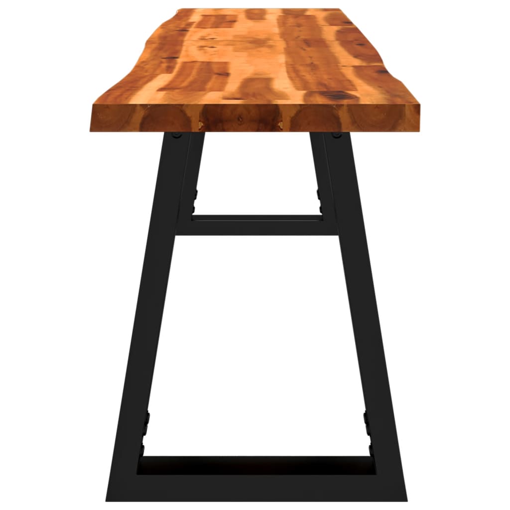 Bankje Met Natuurlijke Rand 160 Cm Massief Acaciahout