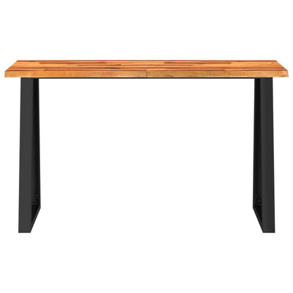 Wandtafel Met Natuurlijke Rand 140X40X80 Cm Massief Acaciahout 140 x 40 x 80 cm
