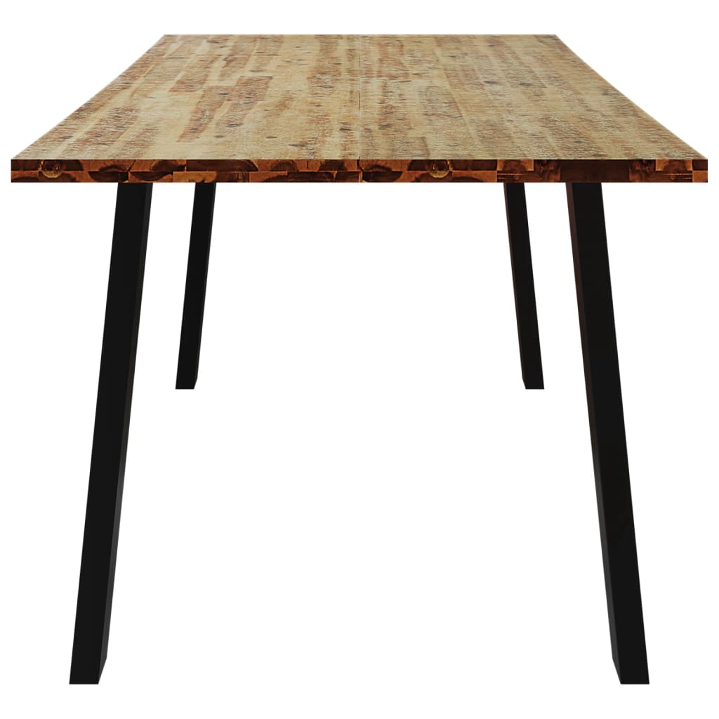 Eettafel 150X90X75 Cm Massief Acaciahout 150 x 90 x 75 cm