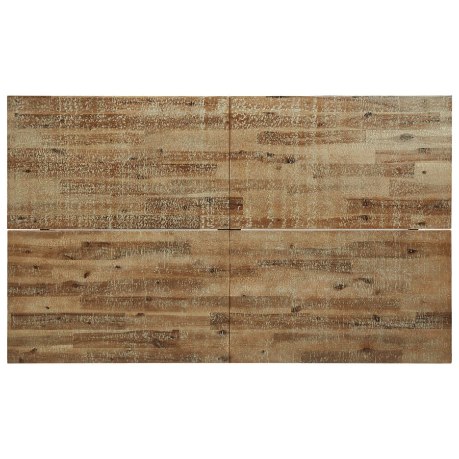 Eettafel 150X90X75 Cm Massief Acaciahout 150 x 90 x 75 cm