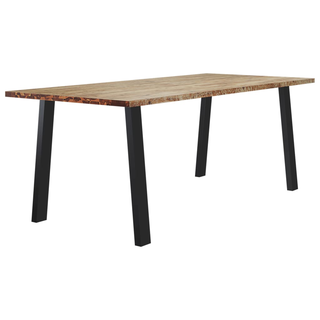 Eettafel Massief Acaciahout 200 x 90 x 75 cm