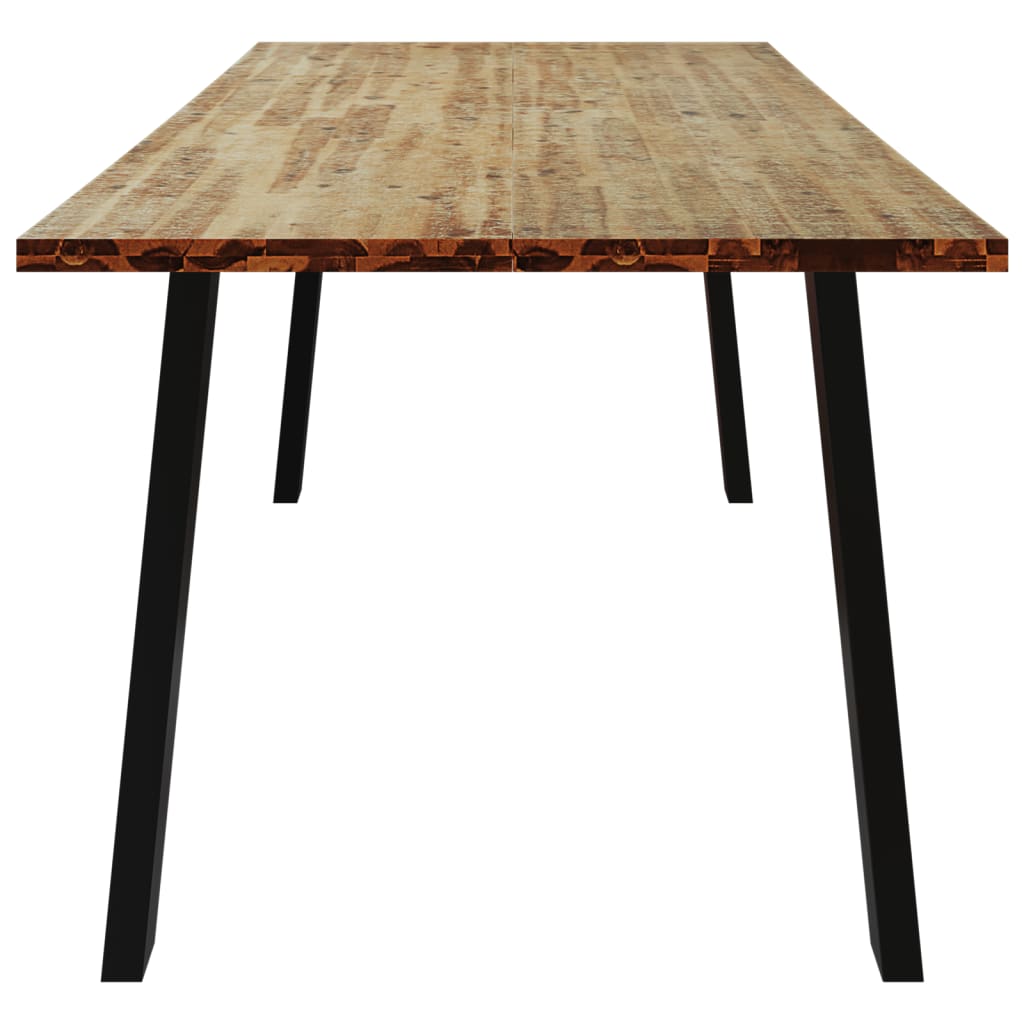 Eettafel Massief Acaciahout 200 x 90 x 75 cm
