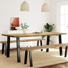 Eettafel Massief Acaciahout 200 x 90 x 75 cm