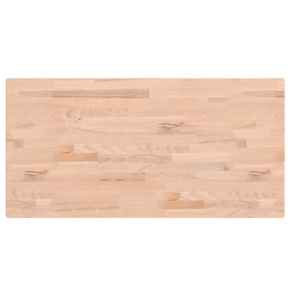 Tafelblad Rechthoekig 80X40X,5 Cm Massief Beukenhout 80 x 40 x 1.5 cm Naturel